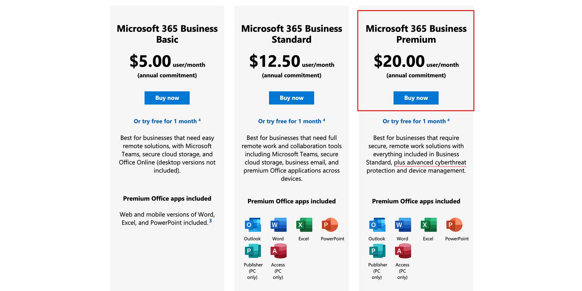 Office 365 Pricing
