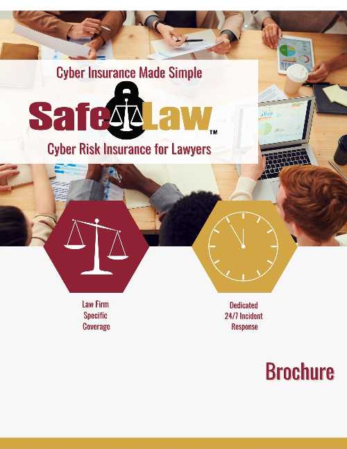 SafeLaw Brochure